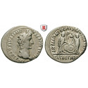 Römische Kaiserzeit, Augustus, Denar 2 v.-4 n.Chr., ss+