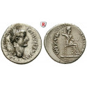Römische Kaiserzeit, Tiberius, Denar 14-37, ss+