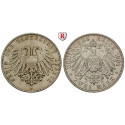 Deutsches Kaiserreich, Lübeck, 2 Mark 1901, A, ss-vz, J. 80