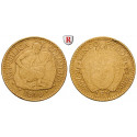Kolumbien, Republik, 5 Pesos 1919, 7,26 g fein, ss