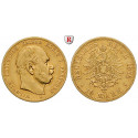 Deutsches Kaiserreich, Preussen, Wilhelm I., 10 Mark 1876, B, ss, J. 245