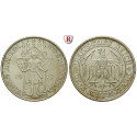 Weimarer Republik, 3 Reichsmark 1929, Meißen, E, vz/vz-st, J. 338