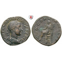 Römische Kaiserzeit, Gordianus III., Sesterz 240-241, ss+