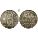 Braunschweig, Braunschweig-Wolfenbüttel, Anton Ulrich, 24 Mariengroschen 1713, ss-vz