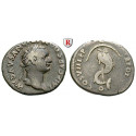 Römische Kaiserzeit, Domitianus, Denar 82, ss+