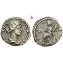 Römische Kaiserzeit, Lucilla, Frau des Lucius Verus, Denar 164-180, ss-vz/ss