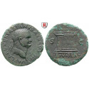 Römische Kaiserzeit, Vespasianus, As 71, ss