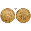 Deutsches Kaiserreich, Hessen, Ludwig III., 10 Mark 1875, H, ss/ss-vz, J. 216