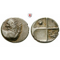 Thrakien, Chersonnesos, Hemidrachme 400-350 v.Chr., ss+
