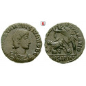 Römische Kaiserzeit, Constantius Gallus, Caesar, Follis 351-354, ss+