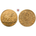 Nebengebiete, Deutsch-Ostafrika, 15 Rupien 1916, Tabora, ss-vz/vz, J. 728a