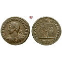 Römische Kaiserzeit, Constantius II., Caesar, Follis 328-329, f.vz