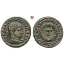 Römische Kaiserzeit, Constantinus II., Caesar, Follis 321-324, vz