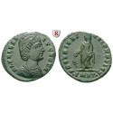 Römische Kaiserzeit, Helena, Mutter Constantinus I., Follis 326-327, ss-vz