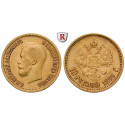 Russland, Nikolaus II., 10 Rubel 1899, 7,74 g fein, ss-vz