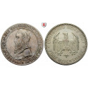 Weimarer Republik, 5 Reichsmark 1927, Uni Tübingen, F, ss-vz/vz, J. 329