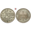 Weimarer Republik, 3 Reichsmark 1927, Uni Marburg, A, vz+, J. 330
