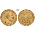 Deutsches Kaiserreich, Preussen, Wilhelm I., 10 Mark 1873, C, ss+, J. 242