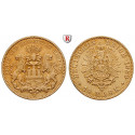 Deutsches Kaiserreich, Hamburg, 10 Mark 1880, J, ss+, J. 209