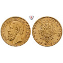 Deutsches Kaiserreich, Baden, Friedrich I., 10 Mark 1888, G, ss, J. 186