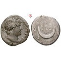 Römische Kaiserzeit, Hadrianus, Denar 126-127, ss