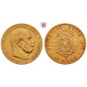 Deutsches Kaiserreich, Preussen, Wilhelm I., 10 Mark 1877, C, ss, J. 245