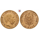 Deutsches Kaiserreich, Sachsen, Albert, 10 Mark 1888, E, ss, J. 261