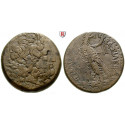 Ägypten, Königreich der Ptolemäer, Ptolemaios III., Bronze 170-145 v.Chr., ss+