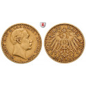 Deutsches Kaiserreich, Mecklenburg-Schwerin, Friedrich Franz III., 10 Mark 1890, A, ss, J. 232