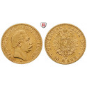 Deutsches Kaiserreich, Hessen, Ludwig III., 10 Mark 1877, H, ss/ss-vz, J. 216