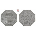 Städtenotgeld Deutschland, Westfalen, Stadt Hamm, 2 Pfennig 1919, vz-st
