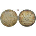 Norwegen, Olav V., 25 Kroner 1970, 25,38 g fein, vz-st
