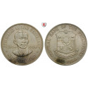 Philippinen, Republik, Peso 1964, 23,94 g fein, vz