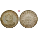 Portugal, Carlos I., 500 Reis 1898, 11,46 g fein, f.vz