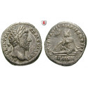 Römische Kaiserzeit, Marcus Aurelius, Denar 164, ss/f.ss