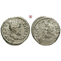 Römische Kaiserzeit, Septimius Severus, Denar 204, f.vz