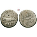 Römische Republik, Marcus Antonius, Denar 32-31 v.Chr., ss