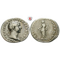 Römische Kaiserzeit, Traianus, Denar 108-109, ss
