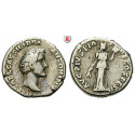 Römische Kaiserzeit, Antoninus Pius, Denar 138, ss