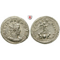 Römische Kaiserzeit, Gallienus, Antoninian 257-258, ss+