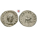 Römische Kaiserzeit, Valerianus II., Caesar, Antoninian 257-258, vz+