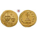 Byzanz, Heraclius und Heraclius Constantinus, Solidus 616-625, vz