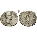 Römische Kaiserzeit, Hadrianus, Denar 130, ss