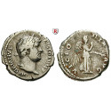 Römische Kaiserzeit, Hadrianus, Denar 136, ss
