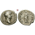Römische Kaiserzeit, Hadrianus, Denar 136, ss+