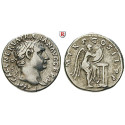 Römische Kaiserzeit, Traianus, Denar 101-102, ss+