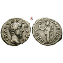 Römische Kaiserzeit, Lucius Verus, Denar 162-163, ss