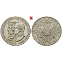 Deutsches Kaiserreich, Sachsen, Friedrich August III., 2 Mark 1909, Universität Leipzig, f.vz, J. 138