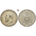Deutsches Kaiserreich, Schaumburg-Lippe, Georg, 3 Mark 1911, Auf den Tod, A, f.vz/vz-st, J. 166
