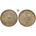 Deutsches Kaiserreich, Lübeck, 2 Mark 1905, A, vz+, J. 81